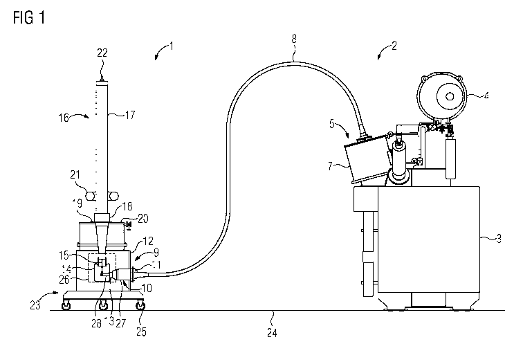 A single figure which represents the drawing illustrating the invention.